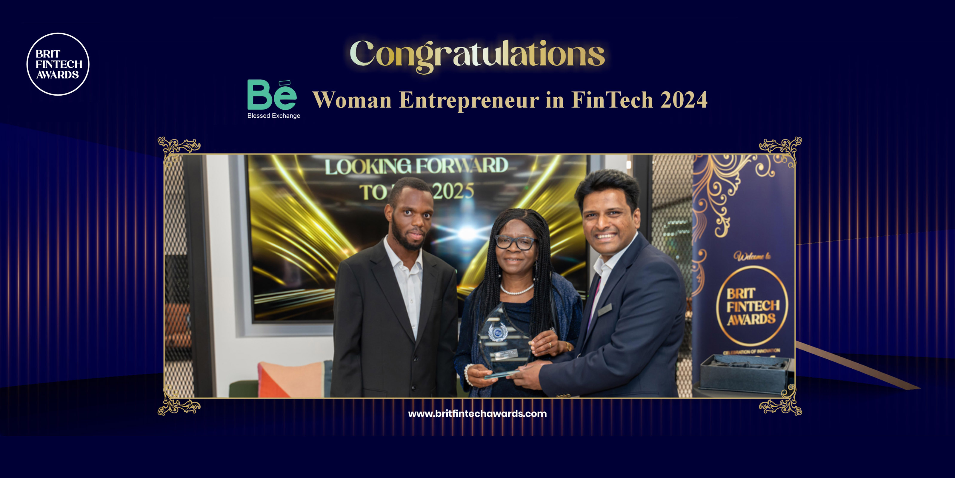 Woman Entrepreneur in FinTech 2024 at the Brit Fintech Awards